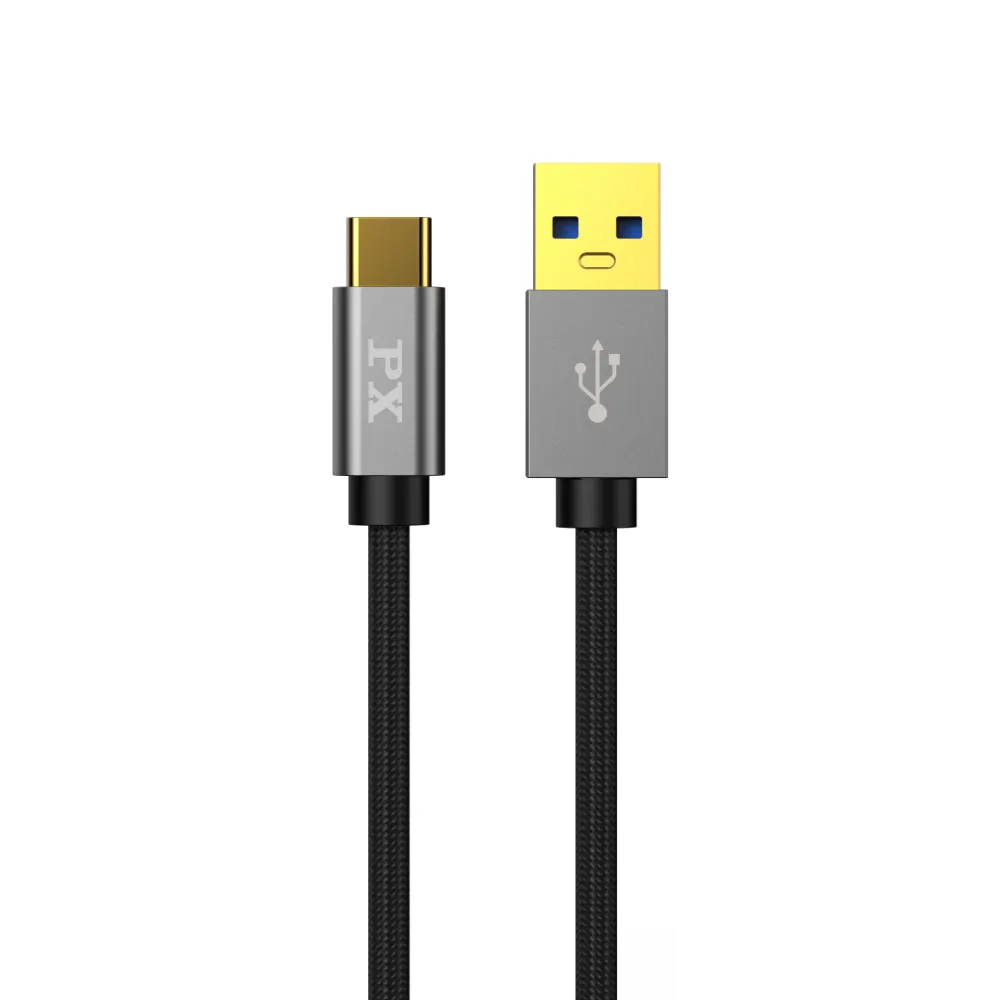 【PX 大通】UAC3-2B USB 3.0 A to C 超高速充電傳輸線 2米(PTC保護、支援9V快速充電)