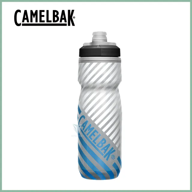 【CAMELBAK】620ml Podium Chill 保冷噴射水瓶(Camelbak / 雙倍保冷 / 自行車水壺)