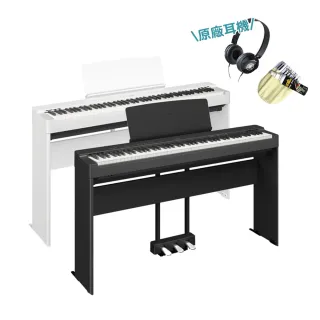 【Yamaha 山葉音樂】P225 88鍵 數位鋼琴 電鋼琴(贈原廠耳機/保養油組/原保一年/全新公司貨)