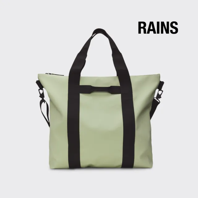 【RAINS官方直營】Tote Bag 經典防水休閒托特包(Earth 地球綠)