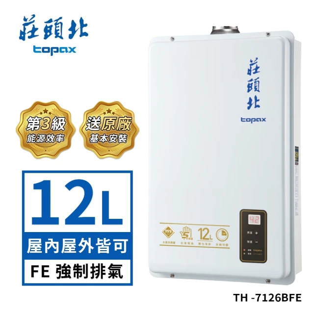 莊頭北 10L屋外型熱水器TH-3106RF(LPG/RF式