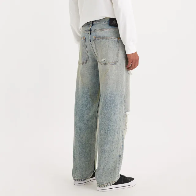 【LEVIS 官方旗艦】SILVERTAB 銀標系列 男款 LOOSE寬鬆牛仔褲 人氣新品 A7488-0006