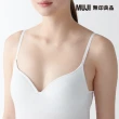 【MUJI 無印良品】女柔滑罩杯式細肩帶(共4色)