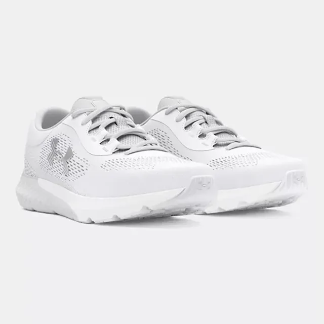 【UNDER ARMOUR】UA  女 Charged Rogue 4 慢跑鞋 白(3027005-100)