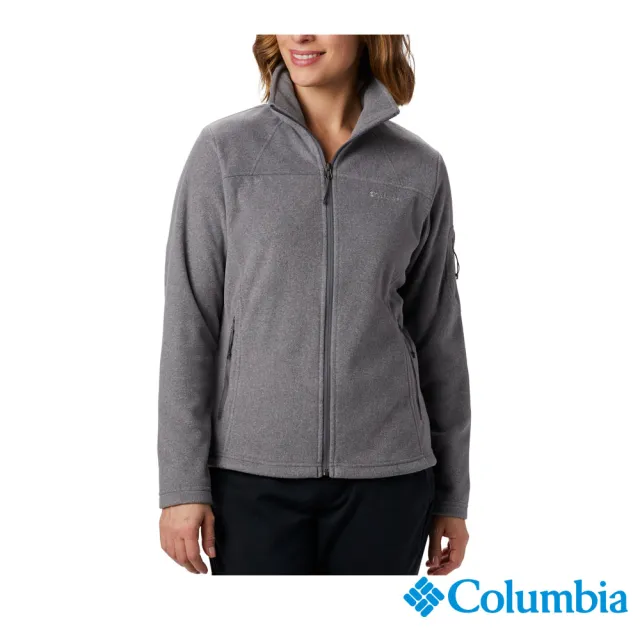 【Columbia 哥倫比亞 官方旗艦】男女款- 保暖刷毛立領外套(多款任選)