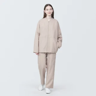 【MUJI 無印良品】MUJI Labo聚酯纖維抗汙拉鍊外套(共3色)