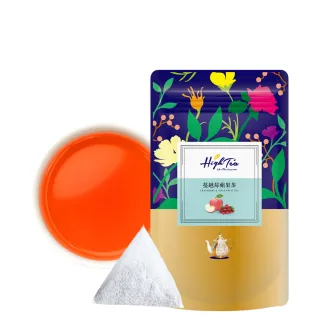 【High Tea 伂橙】水果草本茶-蔓越莓蘋果茶 2gx20入x1袋(德國進口水果乾；無咖啡因)