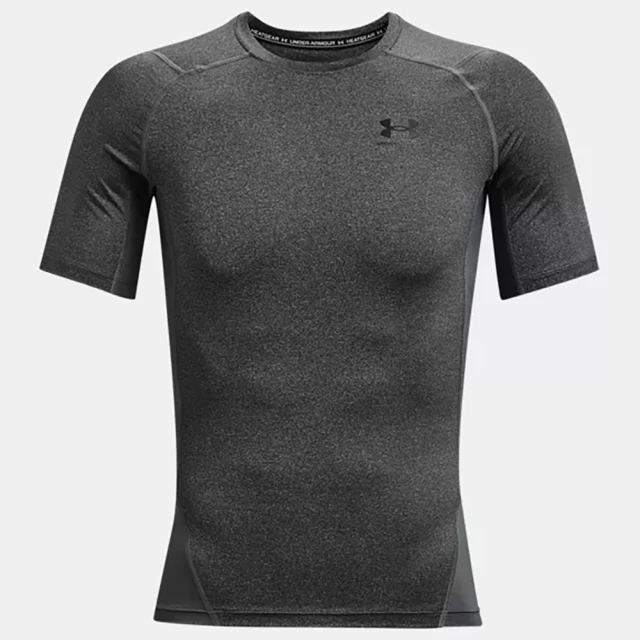 UNDER ARMOUR UA 男 HG Armour緊身短T-Shirt 碳灰色(1361518-090)