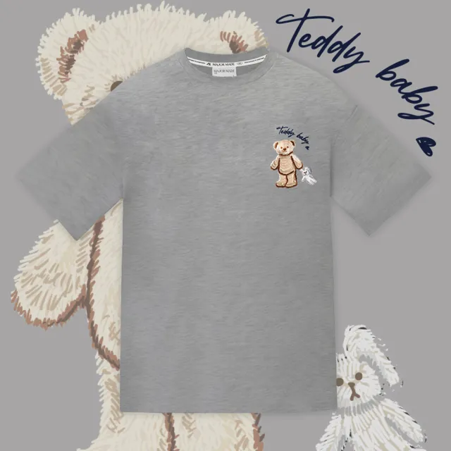 【MAJOR MADE】熊熊刺繡短TEE(短袖上衣/圖案短T/潮流T恤/T-Shirt)