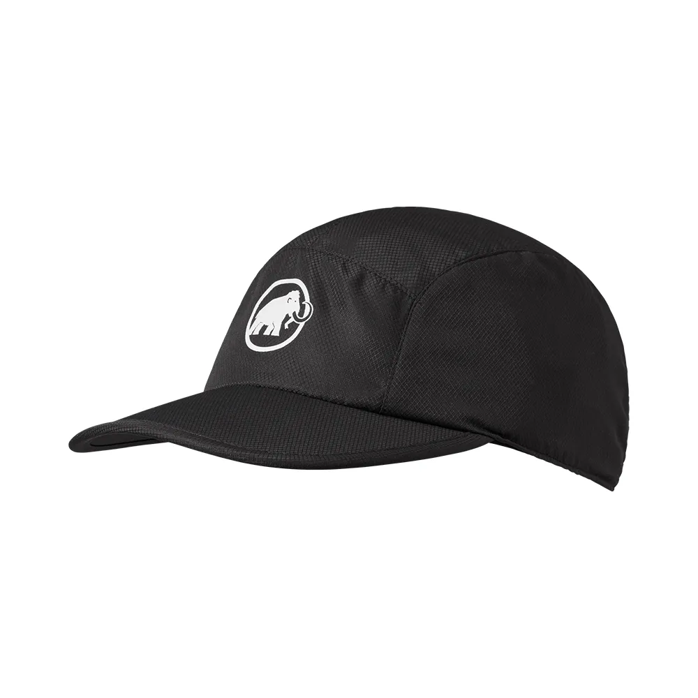 【Mammut 長毛象官方直營】Aenergy Light Cap 輕量遮陽鴨舌帽 黑色 #1191-01321