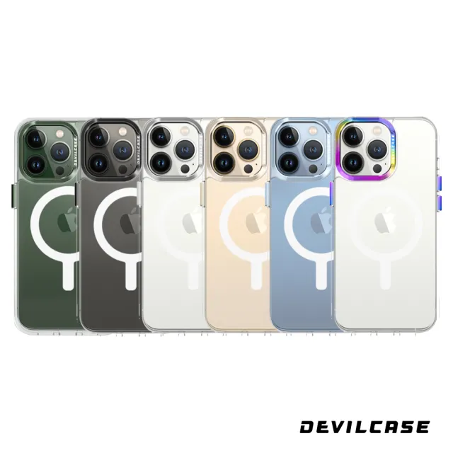 【DEVILCASE】iPhone 13 Pro Max 6.7吋 惡魔防摔殼 標準磁吸版(6色)