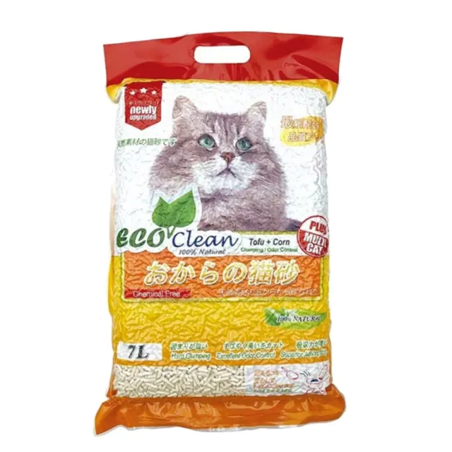 【ECO艾可】豆腐貓砂  7L（約2.8公斤）*6入(豆腐貓砂)