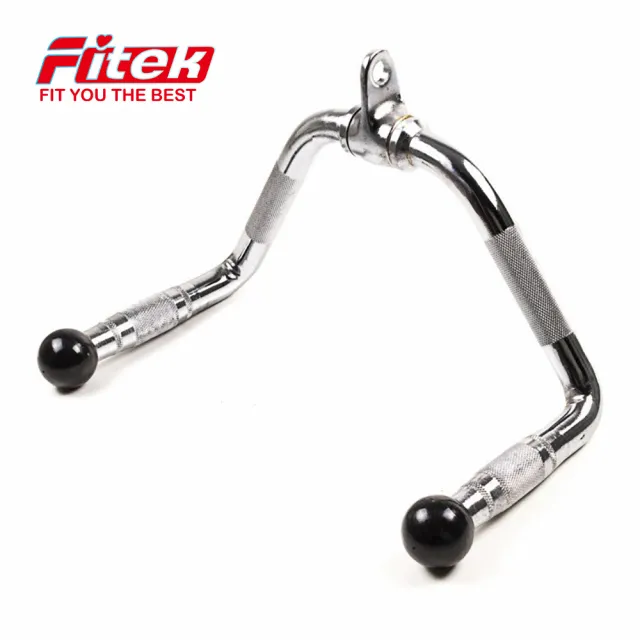 【Fitek】坐姿划船拉桿 轉環實心多用途下拉桿(坐姿划船 滑輪下拉拉桿 練背神器)