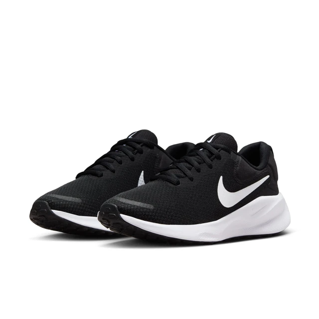 NIKE 耐吉NIKE 耐吉 慢跑鞋 女鞋 運動鞋 緩震 W REVOLUTION 7 黑 FB2208-003(3W5572)