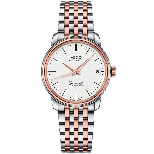 MIDO 美度 BARONCELLI 永恆系列 經典簡約機械腕錶(M0272072201000)