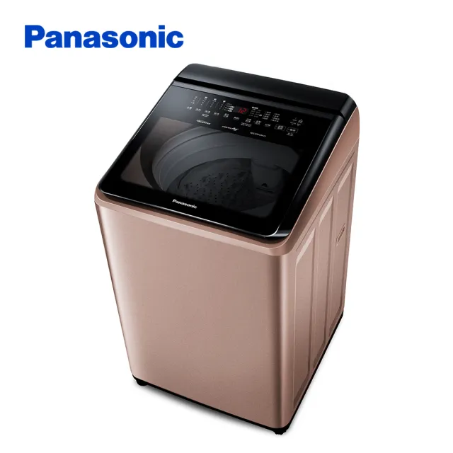 【Panasonic 國際牌】15公斤變頻直立式洗衣機-玫瑰金(NA-V150NM-PN)