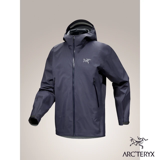 【Arcteryx 始祖鳥官方直營】男 Beta 防水外套(黑寶石)