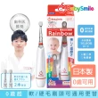 【日本BabySmile】炫彩變色 S-204 兒童電動牙刷 紅(內附軟毛刷頭x2 - 1只已裝於主機)