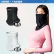 【Mega coouv】冰感防曬透氣網眼面罩UV-508-2(網眼面罩 透氣面罩 面罩 防曬面罩 涼感面罩)
