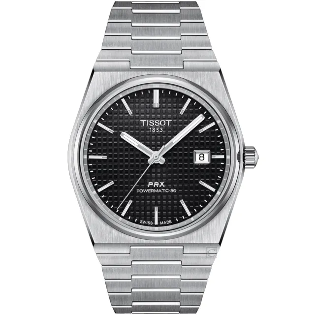 【TISSOT 天梭】PRX 機械錶(T1374071104100.T1374071105100.T1374071109100)