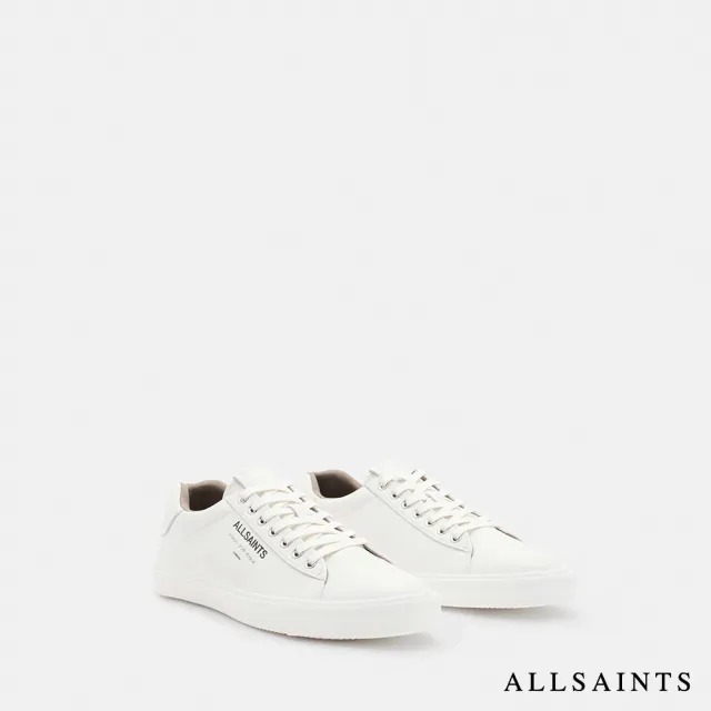 【ALLSAINTS】UNDERGROUND 低筒牛皮LOGO休閒鞋 M058FB