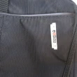 【eeBag】公事後背包大容量可A4資料夾15.4吋電腦高單數進口防水尼龍布主袋+外袋共六層胸釦