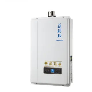 【莊頭北】13L數位分段火排屋內型強制排氣熱水器TH-7139FE(NG1/FE式 送基本安裝)