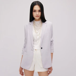 【MOMA】典雅淡灰紫西裝外套(兩色)