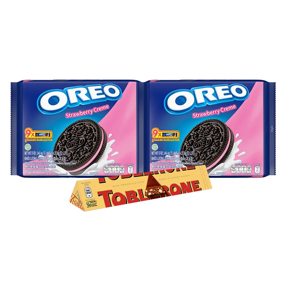 【OREO】莓好愛戀(OREO+TOBLERONE)