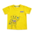 【奇哥官方旗艦】Chic a Bon 男童裝 機器人短袖T恤/上衣-黃(1-5歲)