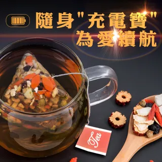 【蔘大王】人蔘瑪卡五寶茶包X4組（6gX10入/組）(雄壯威武 真男人活力之源 強身滋補 增強體力)