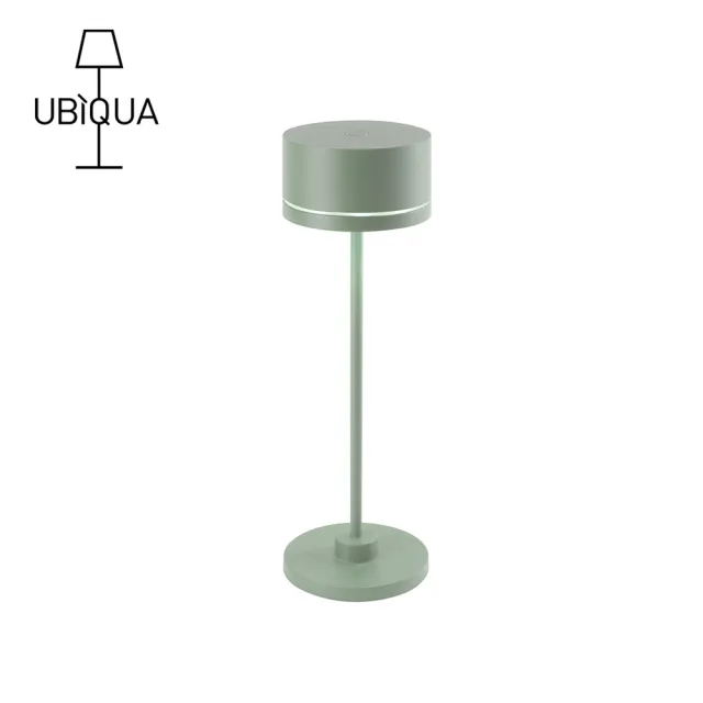 【義大利UBIQUA】Duplo 摩登時尚風USB充電式檯燈多色可選(觸控檯燈/USB檯燈/護眼檯燈)