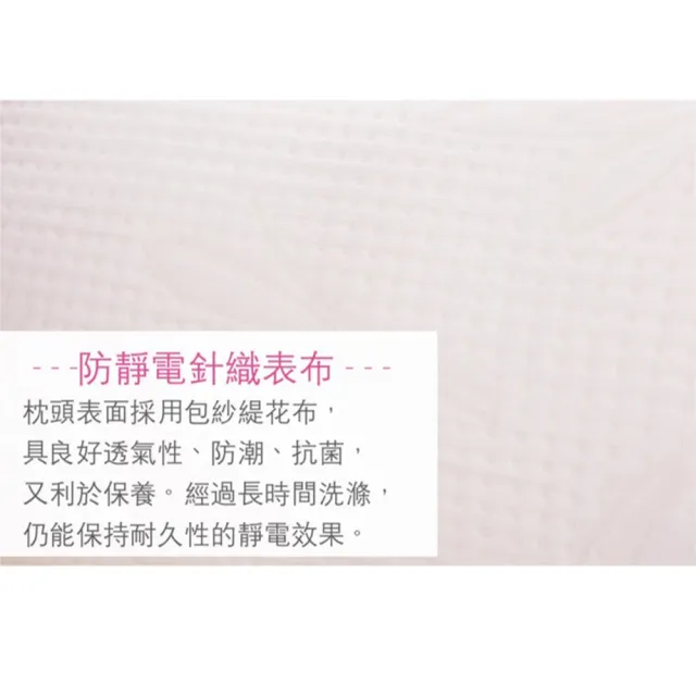 【JENNY SILK 蓁妮絲生活館】防電磁波科技纖維舒壓枕(2入)