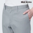 【MUJI 無印良品】男有機棉混彈性綾織合身褲(共5色)