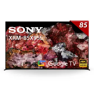 【SONY 索尼】BRAVIA 85型 4K HDR Mini LED Google TV 顯示器(XRM-85X95L)