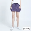 【SOMETHING】女裝 LADIVA 貼袋短裙(紫色)