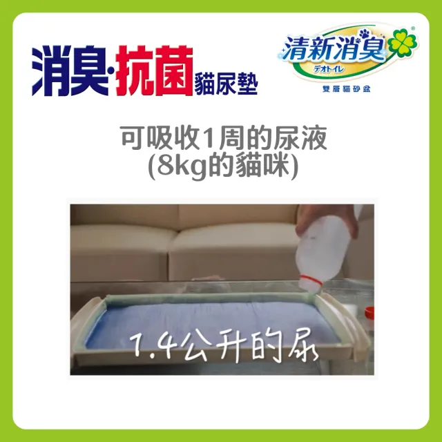 【Unicharm Pet 清新消臭】消臭抗菌貓尿墊-3包組(無香/天然沐浴/淡雅清香/多貓用/消臭大師)