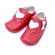 【Swan 天鵝】甜美愛心小童寶寶學步鞋1444-紅(144406)