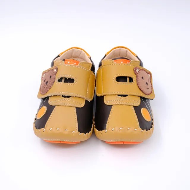 【Swan 天鵝】可愛熊熊小童寶寶學步鞋1586-咖(100586_09)