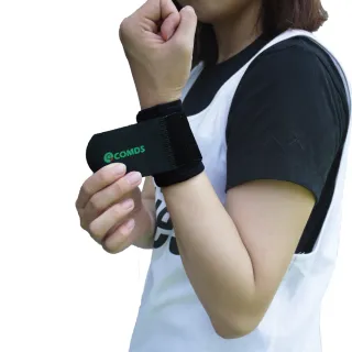 【康得適】U型矽膠加壓護腕 醫療護腕 矽膠護腕 1入(手腕保護 護腕帶 加壓護腕)