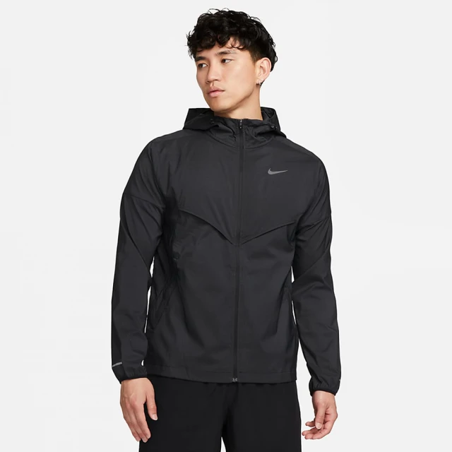 NIKE 耐吉NIKE 耐吉 外套 男款 運動連帽外套 風衣外套 AS M NK IMP LGHT WINDRNNER JKT 黑 FB7541-010(2S3643)