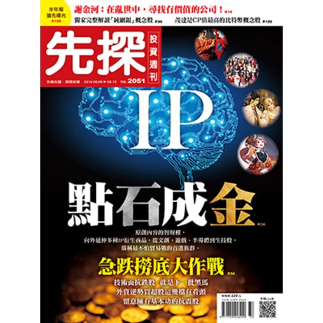 【MyBook】【先探投資週刊2051期】IP點石成金(電子雜誌)