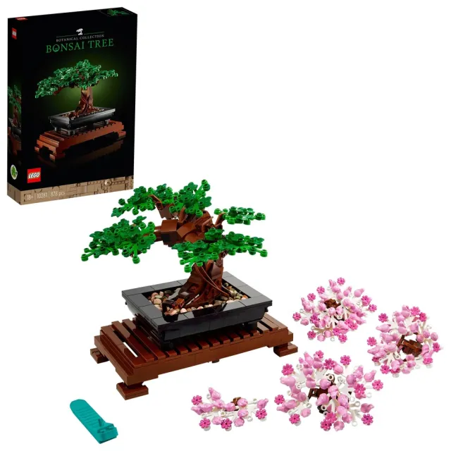 【LEGO 樂高】Icons 10281 盆栽(植物盆栽 居家擺設 DIY 禮物)