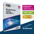 【Bitdefender】兩入組共三年訂閱Total Security 全方位防毒資安1台18個月(Win Mac iOS 手機防毒繁中)