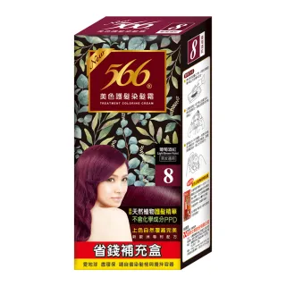 即期品【566】美色護髮染髮霜-補充盒(有效日期至2024.12)