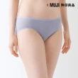 【MUJI 無印良品】女柔滑低腰短版內褲(共5色)