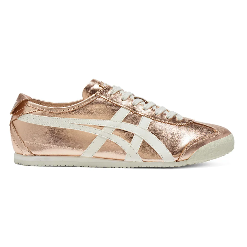 【Onitsuka Tiger】Onitsuka Tiger鬼塚虎-玫瑰金底白虎爪紋 MEXICO 66(1183B566-700)