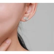 【925 STARS】純銀925耳環 美鑽耳環/純銀925微鑲美鑽潛水鏡造型耳環(2色任選)