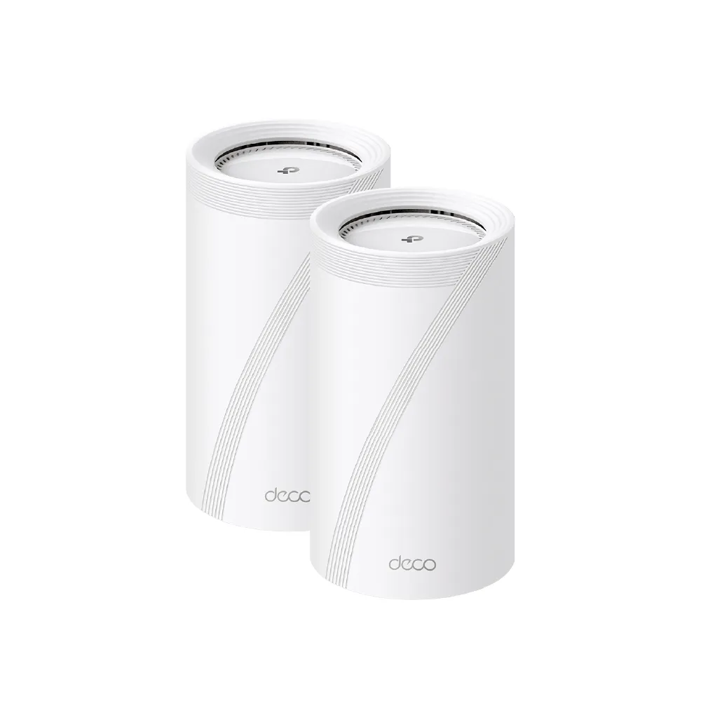 【TP-Link】二入組-Deco BE65 WiFi 7 BE11000 三頻2.5Gbps 真Mesh 無線網路網狀路由器(Wi-Fi 7分享器/VPN)