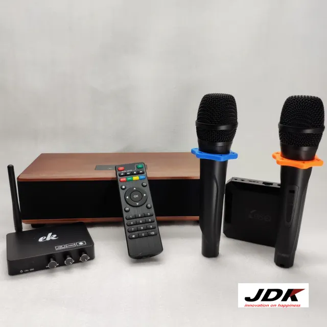 【JDK歌大師】K4 二代無線影音網路KTV唱歌機(麥克風音箱 藍芽麥克風 家庭KTV 卡拉OK)